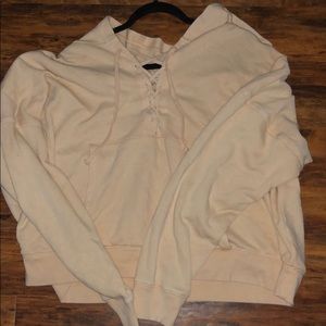 American eagle XXL cropped hoodie